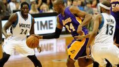 Bennett (izquierda), durante un partido con los Timberwolves.