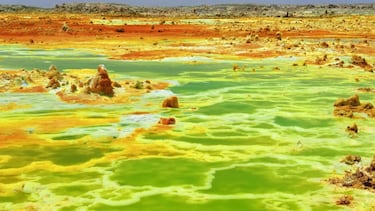 La Depresión de Danakil en Etiopía es lo más cercano a visitar el infierno en la Tierra
