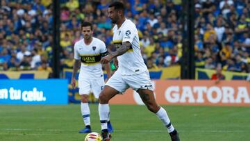 Cardona juega 84 minutos en triunfo de Boca antes de River