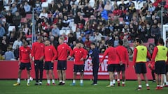 Jugadores del Sevilla. 