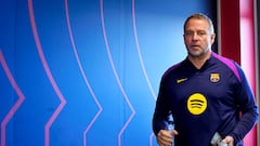 Rueda de prensa de Simeone y Flick, en directo: última hora del Barcelona -Atlético de Liga hoy, en vivo