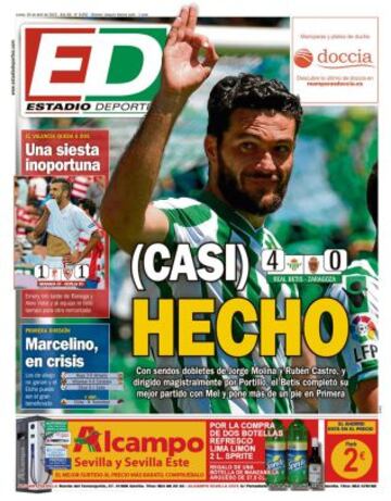 Portadas de la prensa deportiva