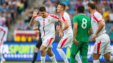 Serbia dobleg&oacute; a Bolivia por goleada antes del Mundial.