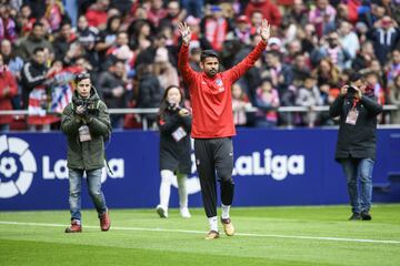 Multitudinaria presentación de Diego Costa y Vitolo