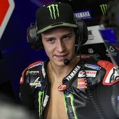 Quartararo: "Mi brazo no está bien"
