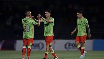  Alan Medina celebrates his goal 1-1 of Juarez during the game FC Juarez vs Atlas, corresponding to Round 14 of the Torneo Clausura 2023 of the Liga BBVA MX, at Olimpico Benito Juarez Stadium, on April 09, 2023.

<br><br>

Alan Medina celebra su gol 1-1 de Juarez durante el partido FC Juarez vs Atlas, Correspondiente a la Jornada 14 del Torneo Clausura 2023 de la Liga BBVA MX, en el Estadio Olimpico Benito Juarez, el 09 de Abril de 2023.