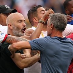 Luis Enrique: “Lo que he hecho ha sido separar a los jugadores”