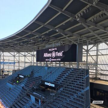 Minnesota United inaugurated their new stadium with a 3-3 draw against New York City FC with the stunning field amazing the fans.