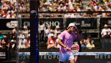 Juan Lebrón durante la final del Valladolid P2.