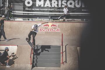 Si las miradas en BMX estaban puestas en Daniel Dhers, en skate el centro de todas las miradas era Ryan Decenzo. El skater canadiense se impuso en la categoría de street venciendo nada más y nada menos que a Matias dell Olio y al vigente campeón, el brasileño Iván Monteiro. Se vuelve al Canadá con 3.000€ de premio y una semanita en España. Nada mal. 