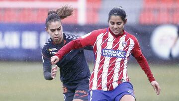 El Atlético tardó 61 minutos en marcar ante el Zaragoza CFF, el colista, con 10 desde el 41’. Sonia, con un doblete, y Ludmila, fueron las goleadoras rojiblancas.