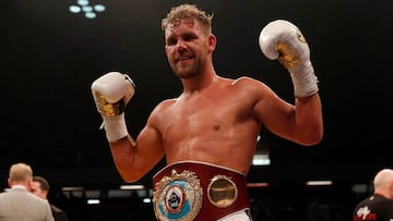 Saunders, sin licencia por su positivo: no pelear&aacute; ante Andrade