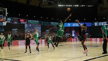 Un triple ganador de Anunoby cambia la serie Raptors-Celtics
