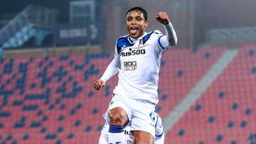 Luis Fernando Muriel, delantero del Atalanta, anotó su segundo doblete de esta temporada en el empate 2-2 ante Bologna. Ya lleva 7 goles esta temporada