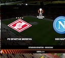 Resumen y goles del Spartak vs. Nápoles de Europa League