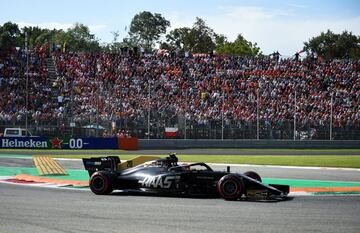 Las imágenes de la pole de Leclerc en Monza