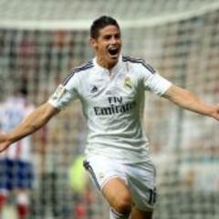 James y la historia de su primer gol con el Real Madrid