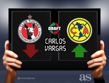 Los 79 movimientos del Draft del Apertura 2017 en imágenes