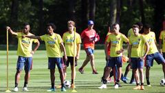 La Selecci&oacute;n Colombia cumpli&oacute; su tercera jornada de entrenamientos en Milanello antes de viajar al Mundial de Rusia 2018