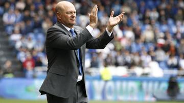 Pepe Mel, en Riazor.