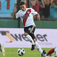 Juan Fernando Quintero anota su primer gol con River Plate
