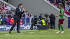 Karanka durante el partido.