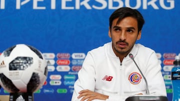 Bryan Ruiz: "Costa Rica pelear¨¢ por ser campe¨®n del mundo"