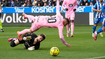 Momento del penalti.