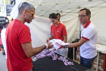 Se ha celebrado en Madrid la primera edición de la carrera 'Rompe tus barreras'.