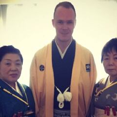 Froome y Sagan, con kimono para cerrar el año en Japón