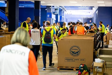 Detalle de la operativa del Levante en el Ciutat de València. 