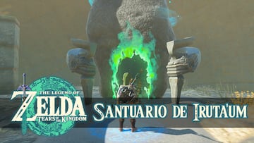 the legend of zelda tears of the kingdom nintendo switch guia santuario iruta'um