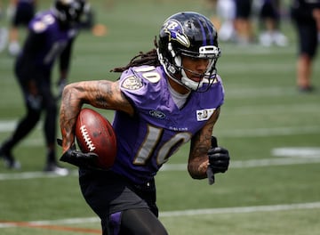 Chris Moore será probablemente el WR4 de los Ravens por detrás de Michael Crabtree y Willie Snead.