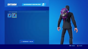 La recompensa que obtenemos por completar este desafío secreto es el estilo Activado para la mochila Trofeo de Wolverine