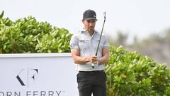 Camilo Villegas durante un torneo de Golf.