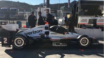 Montoya presenta su nuevo monoplaza en Phoenix