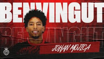 Johan Mojica, nuevo jugador del Mallorca.