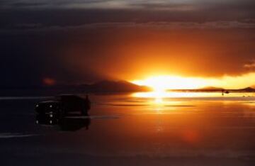 Salar de Uyuni, en Bolivia.