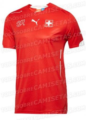 Camiseta de Suiza.