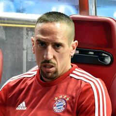 Ribéry no jugó en liga y es duda para la vuelta ante el Atleti