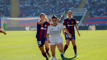 19/11/23 FUTBOL FEMENINO
PARTIDO PRIMERA DIVISION FEMENINA
FC BARCELONA - REAL MADRID
TERESA ABELLEIRA - AITANA BONMATI