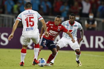 La victoria del DIM 2-1 ante América por Copa Sudamericana en imágenes.