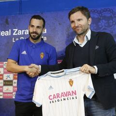 "Estoy eternamente agradecido al Zaragoza y no dudé en venir"