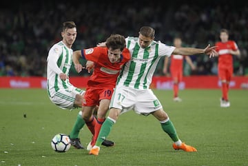 La Real Sociedad de Héctor Moreno, sin goles ante el Betis de Guardado