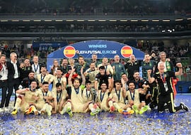 La alegría de España tras ganar la Eurocopa