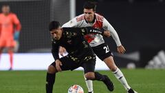 El 1x1 de River: buenos minutos de Paradela y Angileri