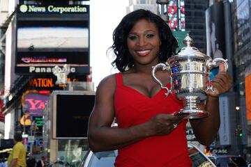 Seis años habían pasado desde que Serena Williams lograra salir campeona del Grand Slam disputado en su casa. La estadounidense logró ese año su tercer abierto de Estados Unidos venciendo en la final por 6-4, 7-5 a Jelena Janković.