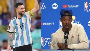 Jimmy Butler asegura estar emocionado por la llegada de Messi a Miami