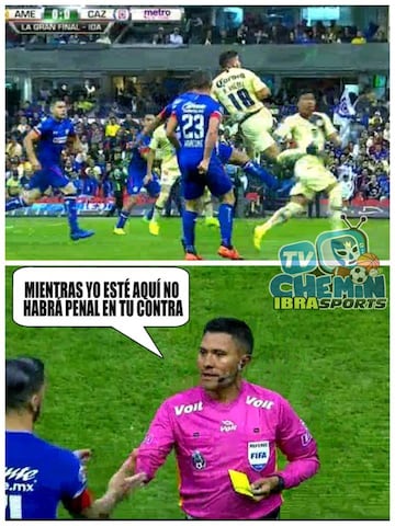 Los memes de la final de Liga MX entre Cruz Azul y América