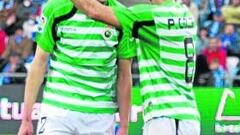 Zigic marcó sus tres goles con tan sólo ocho remates